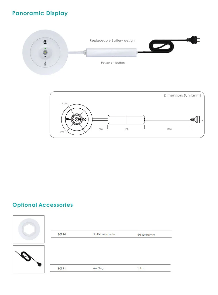 Recessed 2 In 1 Led Spitfire